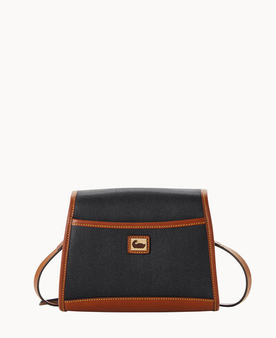 Camden Saffiano Flap Crossbody