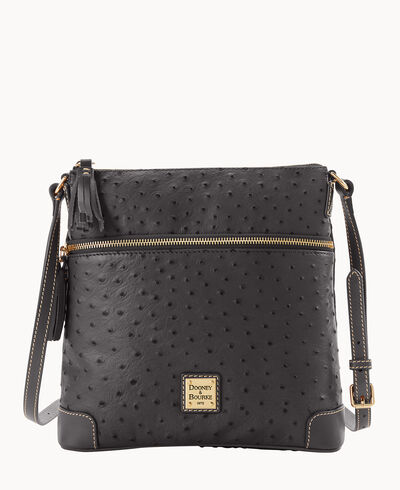 Ostrich Tassel Crossbody