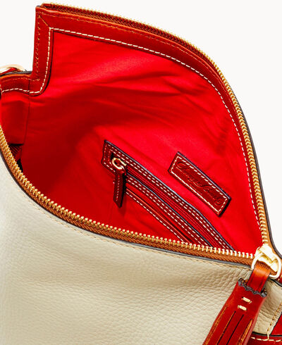 Pebble Grain Scarlett Crossbody Sac