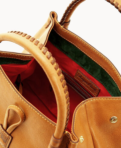 Florentine Double Handle Toggle Bag