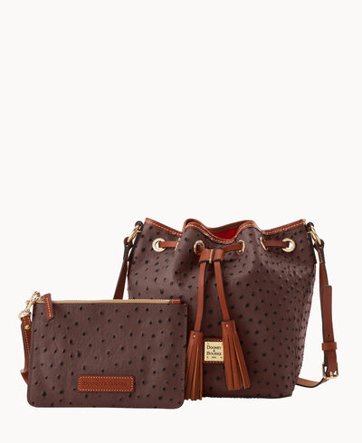 Ostrich Serena Crossbody