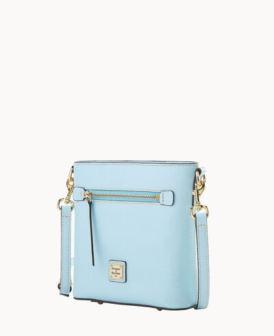 Saffiano Small Zip Crossbody