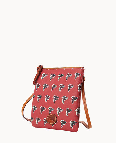 NFL Falcons North South Top Zip Crossbody