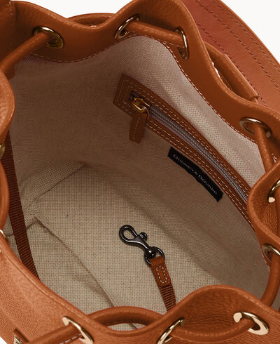 Lucca Leather Small Drawstring