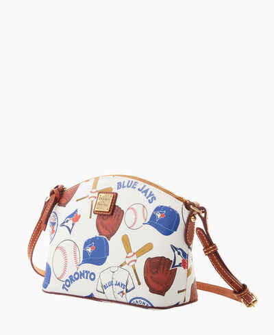 MLB Blue Jays Suki Crossbody Med Wristlet