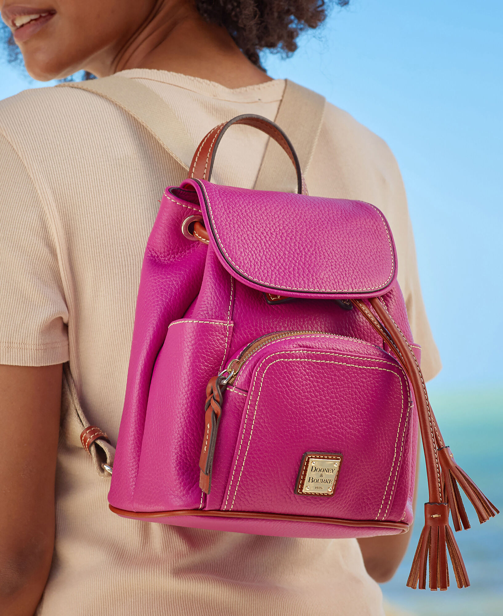 Dooney Bourke Pebble Grain Small Murphy Backpack