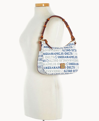 NFL Colts Small Kiley Hobo