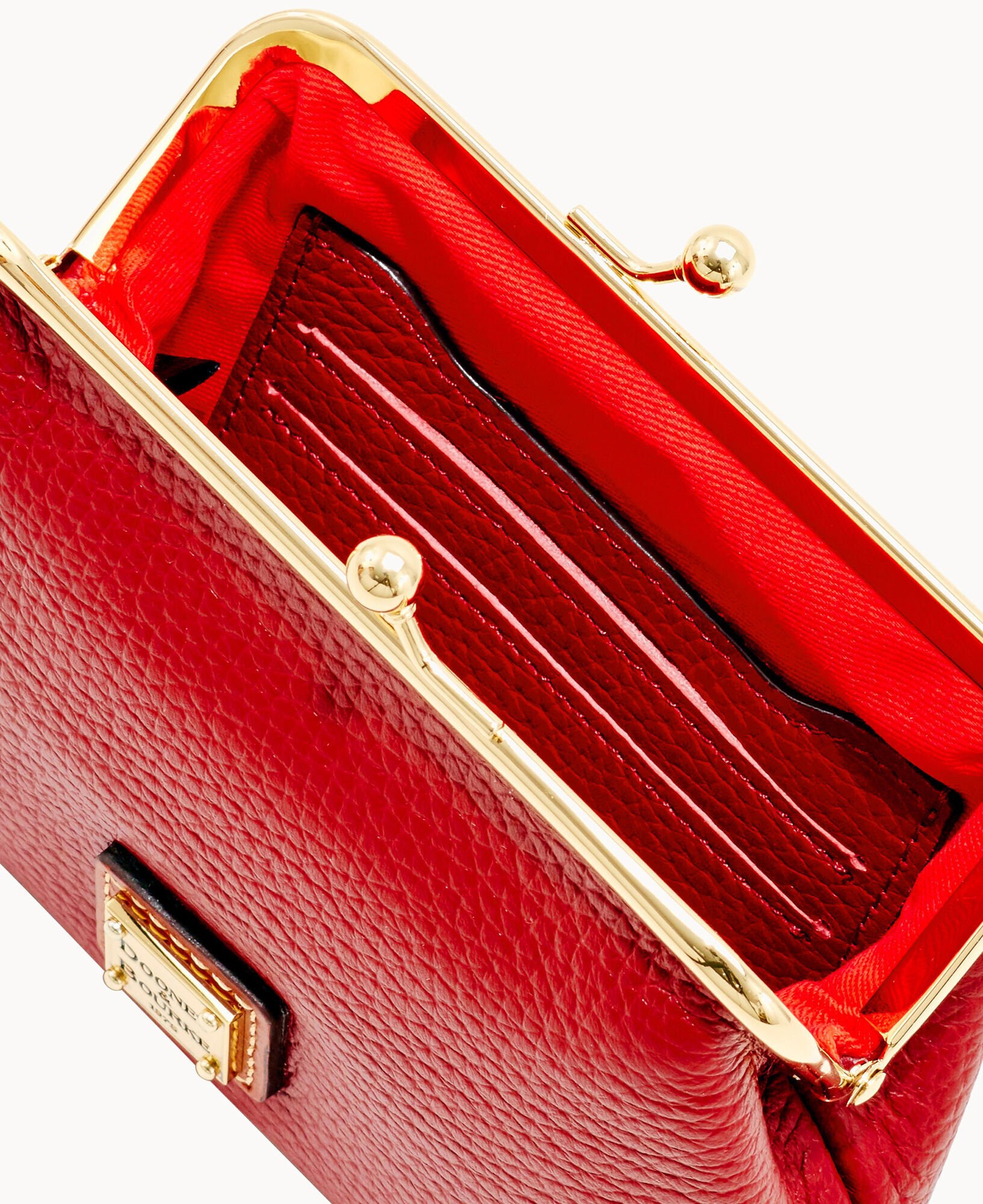 Dooney Bourke Pebble Grain Large Framed Purse