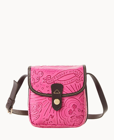 Disney Sketch Leather Small North South Crossbody