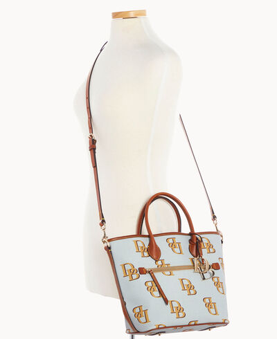 Monogram Handle Tote