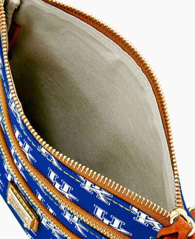 Collegiate University of Kentucky Triple Zip Crossbody