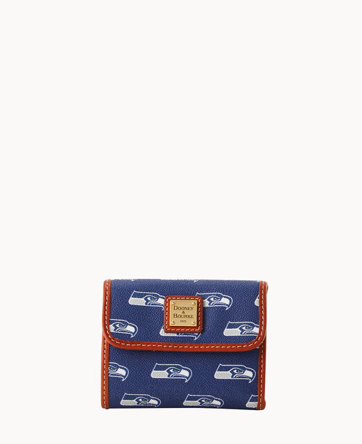 NFL Seahawks Flap Credit Card Wallet