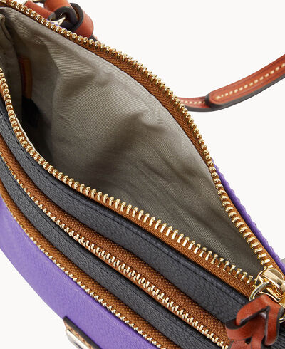 NFL Vikings Triple Zip Crossbody
