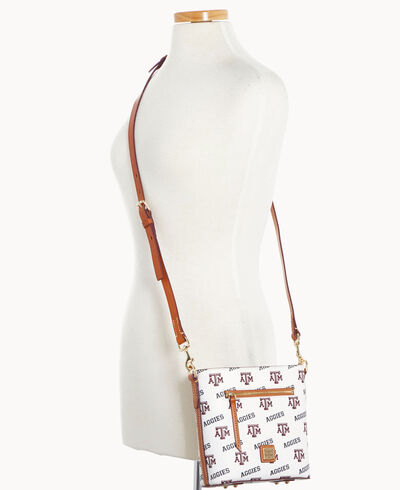 Collegiate Texas Achr(38)M Small Zip Crossbody
