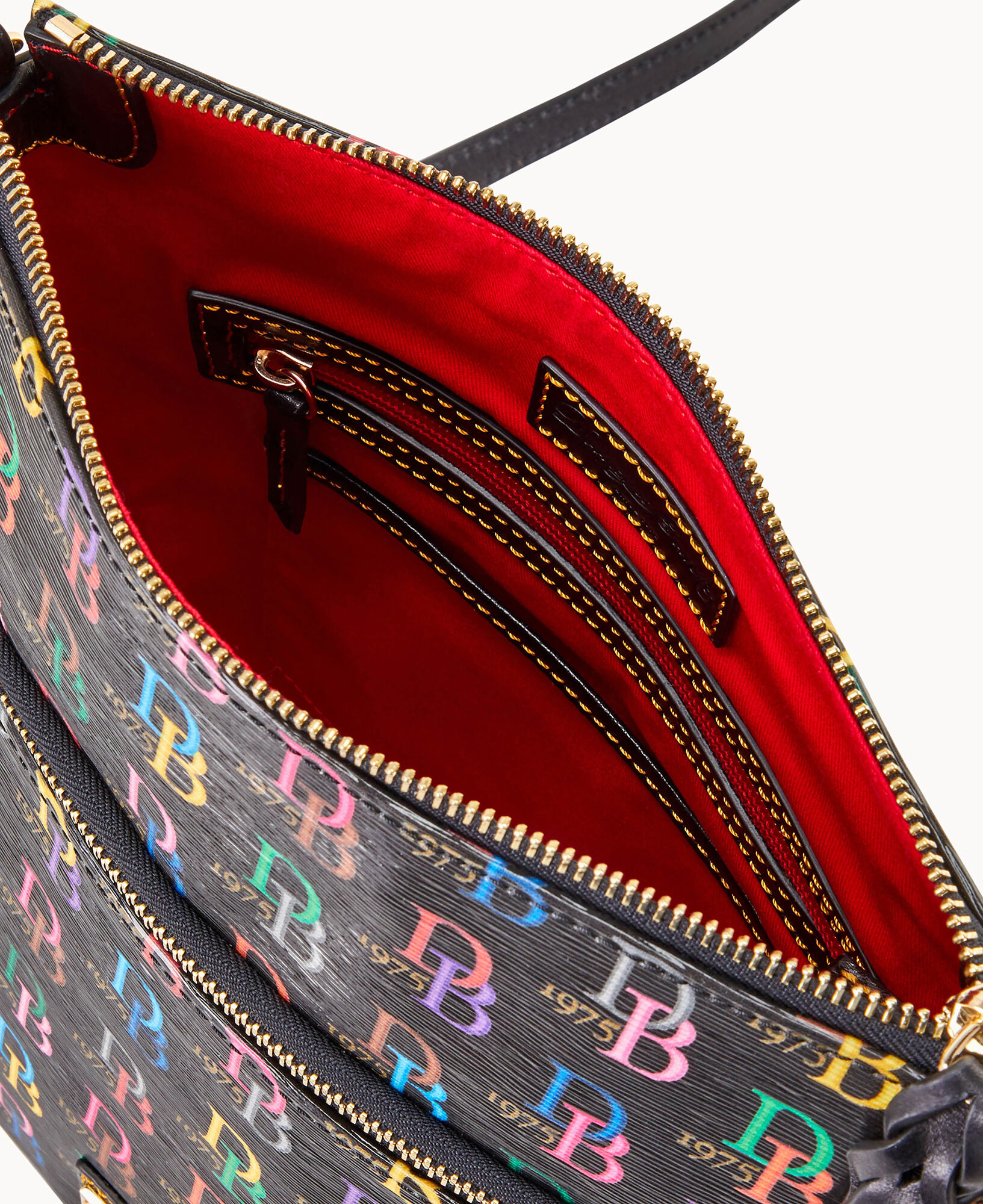 Dooney and bourke multi color zipper online