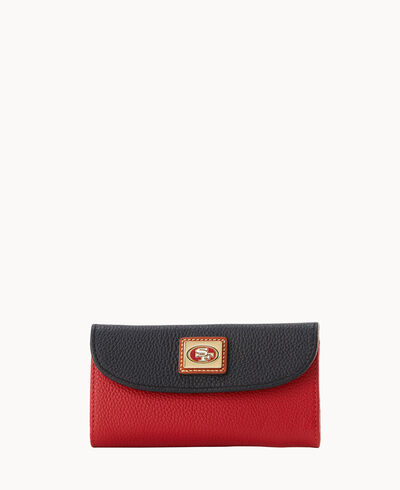 NFL 49ERS Continental Clutch