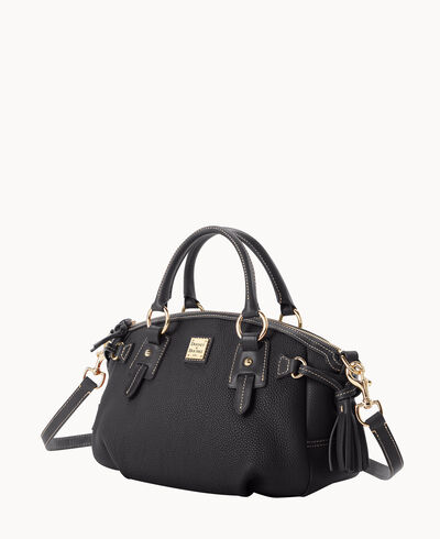 Pebble Grain Medium Mail Satchel