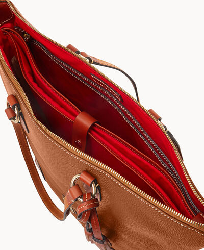 Pebble Grain Career Tote