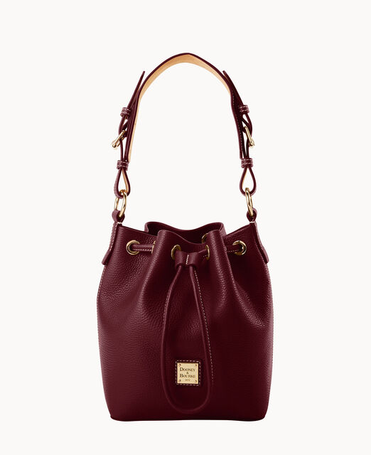 Lucca Leather Small Drawstring