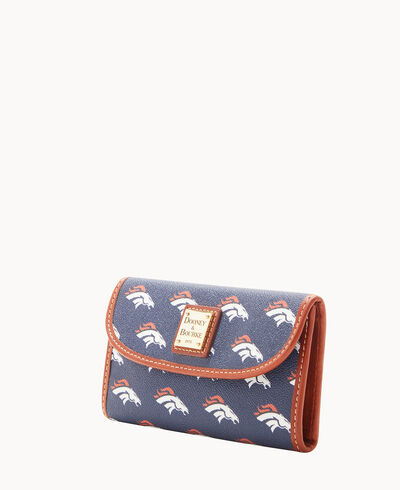 NFL Broncos Continental Clutch