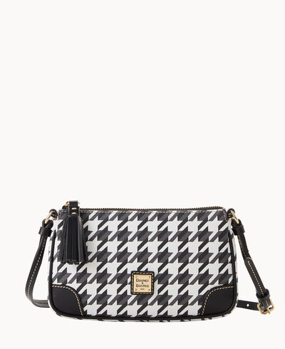 Houndstooth Slim Crossbody