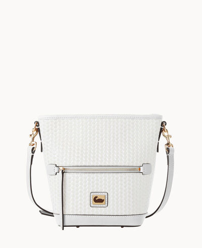 Camden Woven Mini Hobo Crossbody