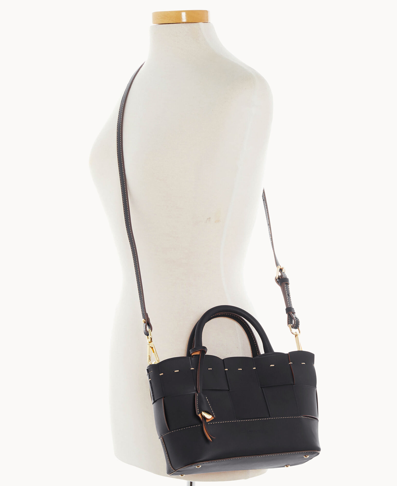 Dooney Bourke Alto Small Woven Shopper