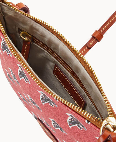 NFL Falcons North South Top Zip Crossbody