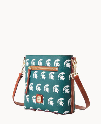 NCAA Michigan State Small Zip Crossbody