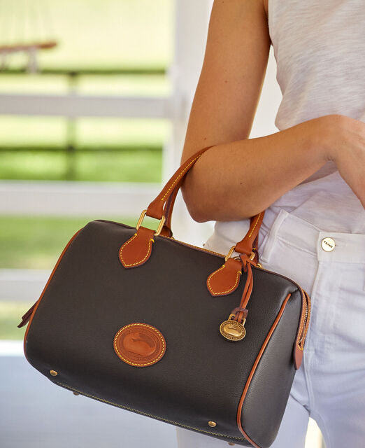 Vintage Dooney and Bourke All-Weather Leather Teton Drawstring