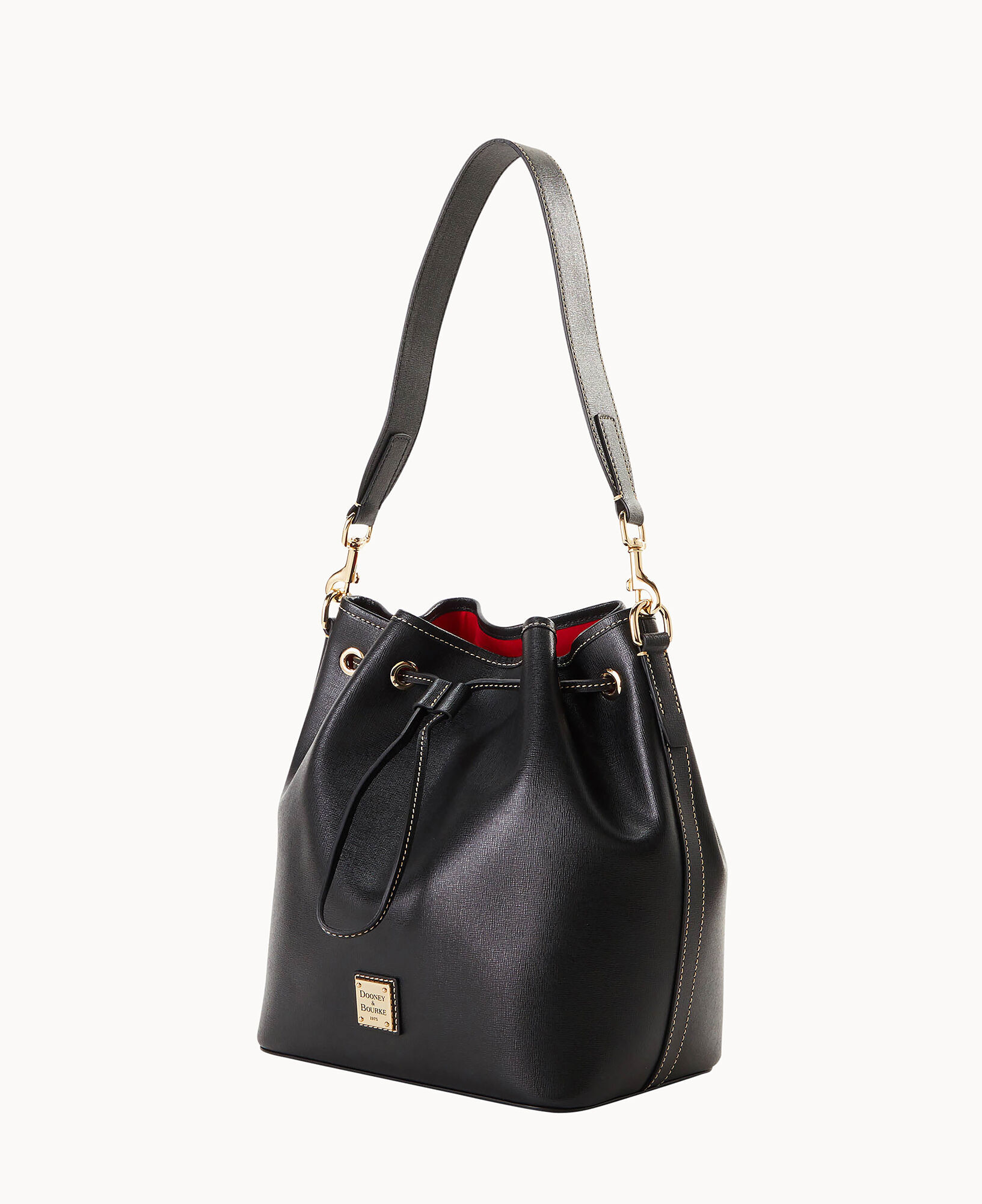 Dooney & bourke shop saffiano drawstring