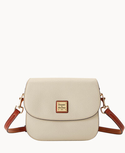 Pebble Grain Saddle Crossbody