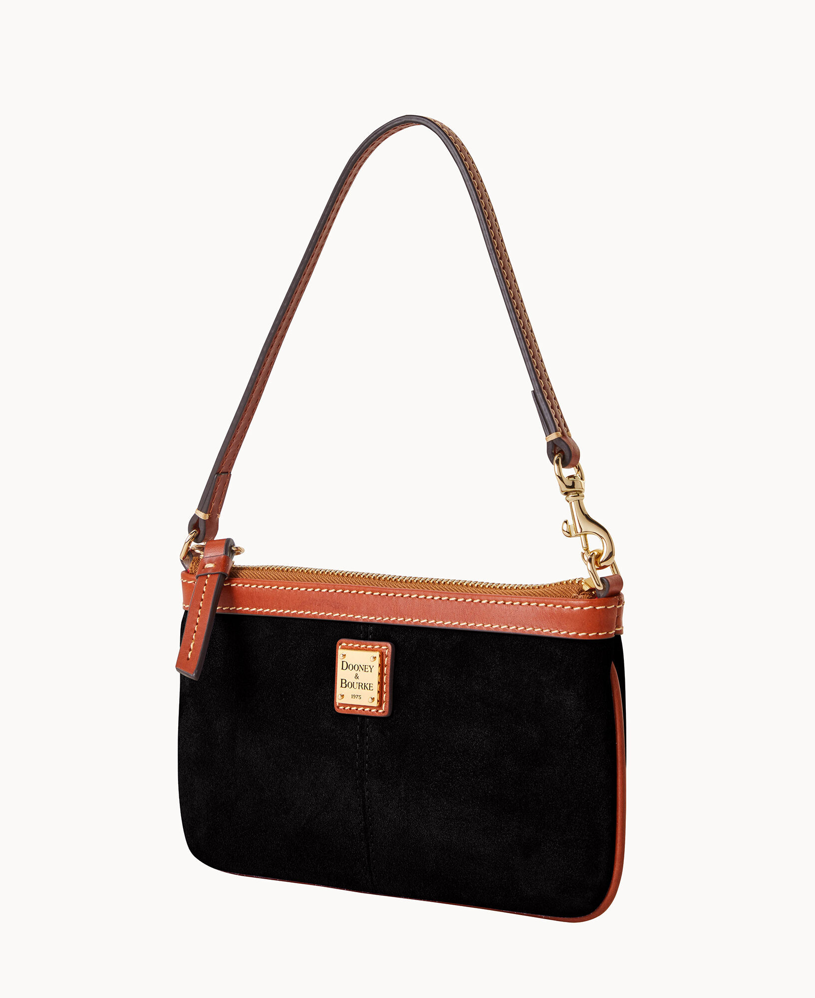 Suede wristlet discount