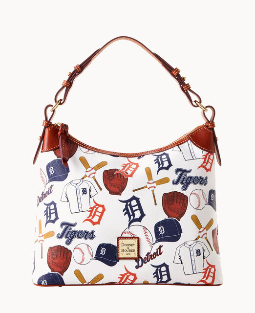 Dooney & Bourke Orange Navy Stripe Detroit Tigers Nylon