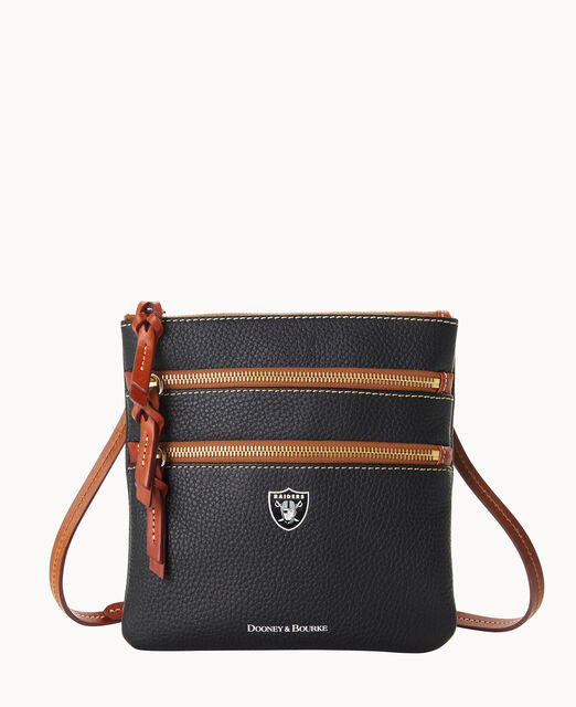 NFL Raiders Triple Zip Crossbody