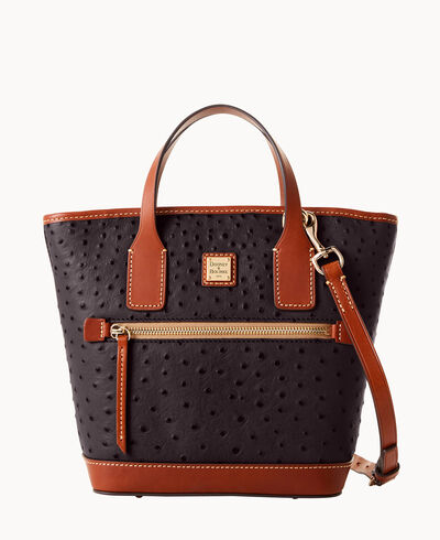 Ostrich Small Convertible Tote