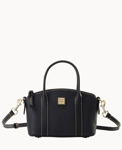Pebble Grain Small Madeline Satchel