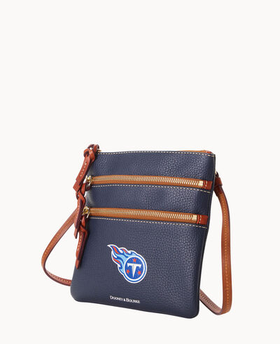 NFL Titans Triple Zip Crossbody