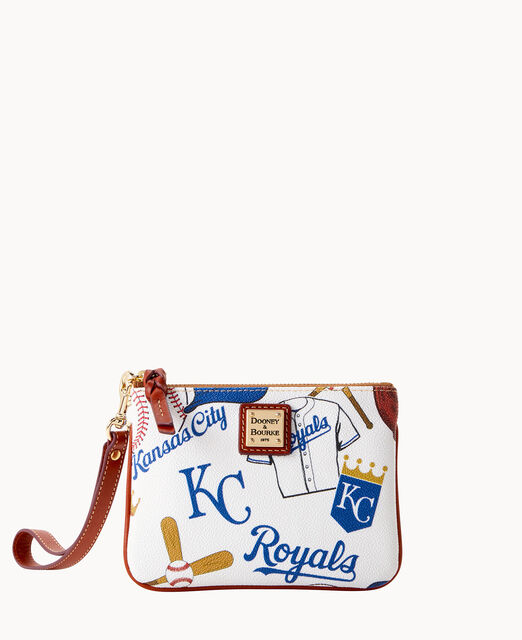 Dooney & Bourke Women's Kansas City Royals Game Day Large Zip-Around  Wristlet