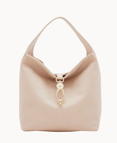 Belvedere Logo Lock Shoulder Bag