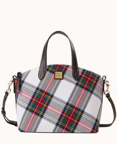 Tartan Satchel