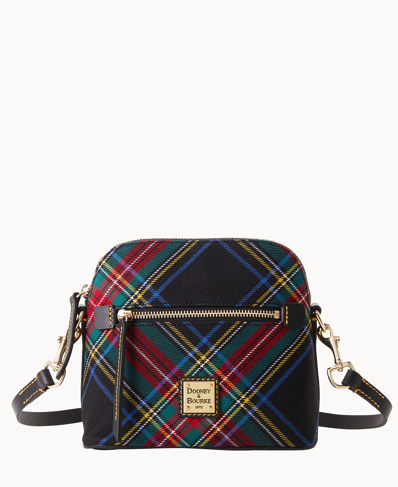 Dooney Bourke Tartan Domed Crossbody