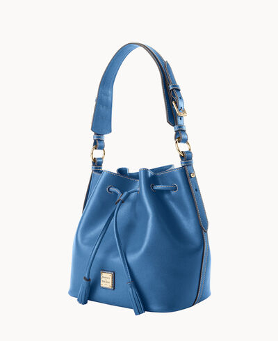 Saffiano Drawstring