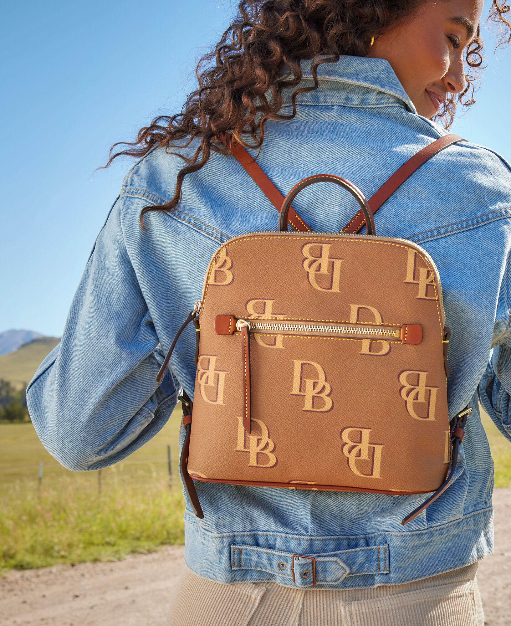 Dooney Bourke Monogram Backpack