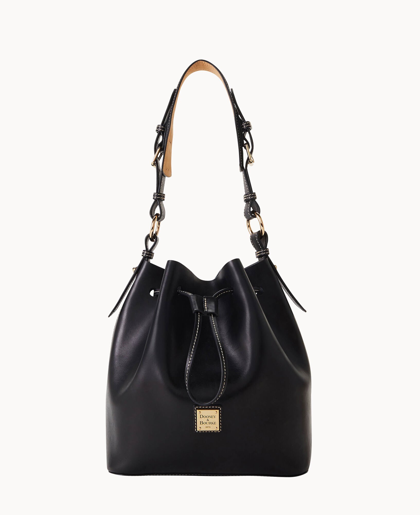 Dooney and bourke leather bucket bag clearance