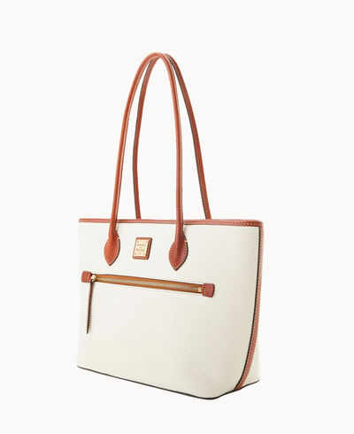 Embossed Lizard Tote