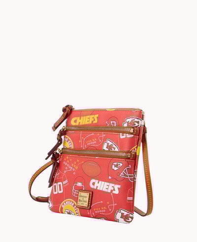 NFL Chiefs North South Triple Zip Crossbody