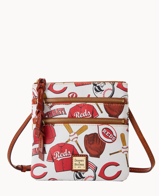 MLB Reds N S Triple Zip Crossbody