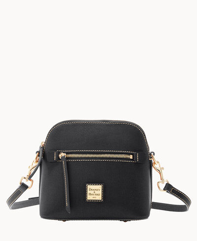 Saffiano Domed Crossbody