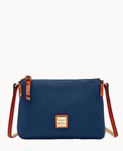 Pebble Grain Crossbody Pouchette